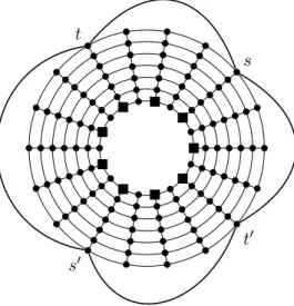 Figure 7: Gadget for the proof of the general linkage theorem.