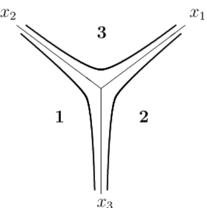 Figure 4. Equilibrium crystal shape according to the TISOS model in the symmetric case