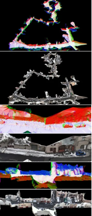 Figure 8. Views of the incremental (final) surface.