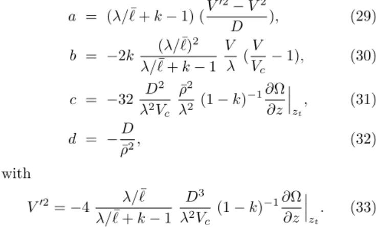 FIG. 10: (Color online) Evolution of the eigenvalue spectrum with V for modulations at two cell spacings