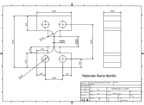 Figure 4: Design of the semi-ribbon. This configuration of joints is designed to maintain a low resonance frequency for low momentum of inertia