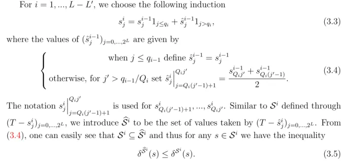 Figure 2: An example for (3.3) when L = 5, L 0 = 3, S 0 = 