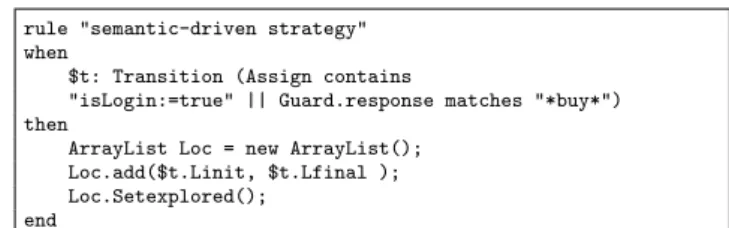 Figure 14: Semantic-driven strategy