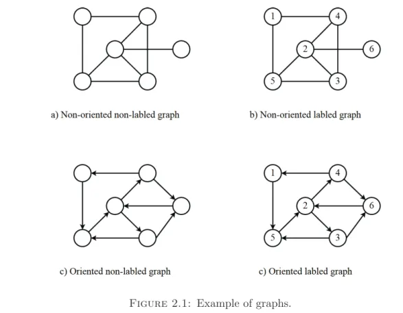 Figure 2.1: Example of graphs.