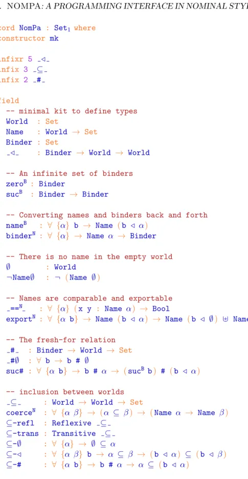 Figure 2.1: The NomPa interface
