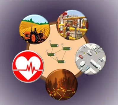 Figure 1.2: Applications of WSN.