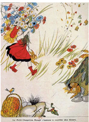Fig.  13,  Illustration  de  Félix  Lorioux  pour  la  couverture  du  Petit  chaperon  rouge