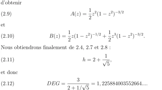 Figure 2.3 – Graphes de conflit de S 1 de l’exemple 2.3