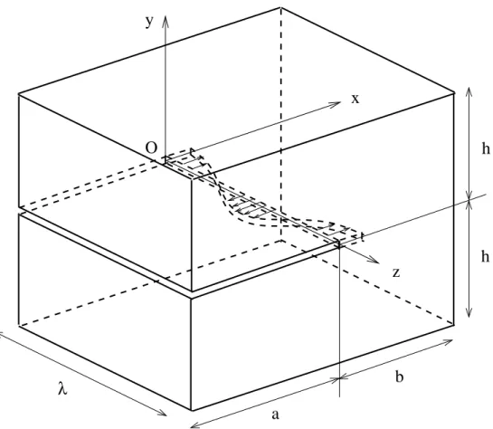 Fig. 4. Geometry considered for the numerical validation