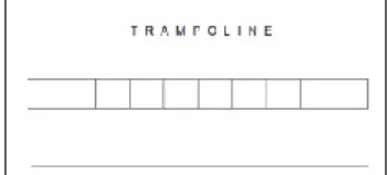 Figure 17 – Une fiche de français en GS d’école maternelle : trampoline  (échelle réduite)
