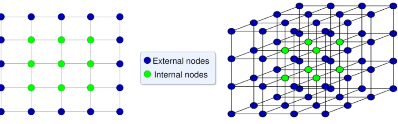 Figure 2: Topological active net and topological active volume structure representation.