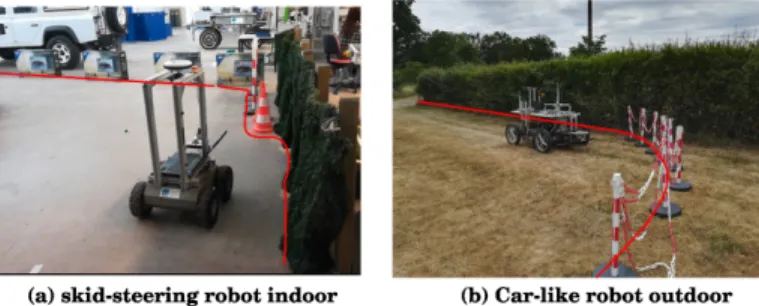 Fig. 4. Robots used during experiments
