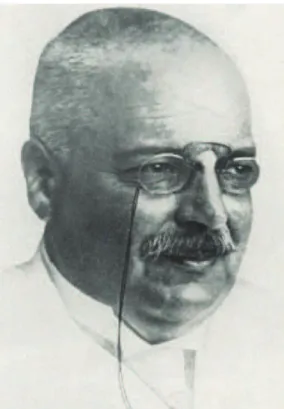 Figure 1: Portrait d’Alois Alzheimer (Graeber 2004). 