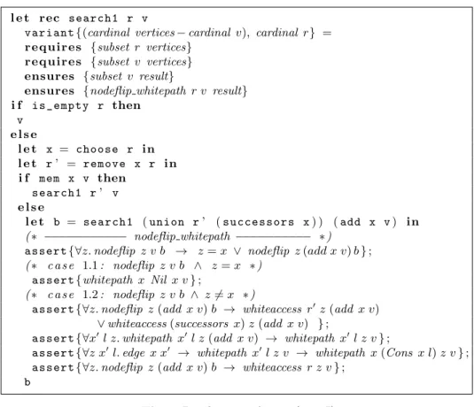 Fig. 5. Random search step (part I)