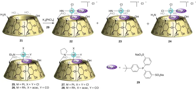 Figure   I-­‐20.   CD   as   a   first   and   secondary   coordination   sphere   