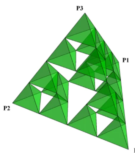 Figure 4: The tetrahedron after two iterations.