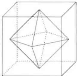 FIGU R E 1. 3 - Relat ion  de  dualité ent re certains  solid  s  plato niciens 