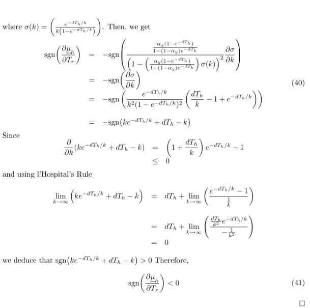 Figure 3 represents the analytial results obtained in the previous setions for a hosen set