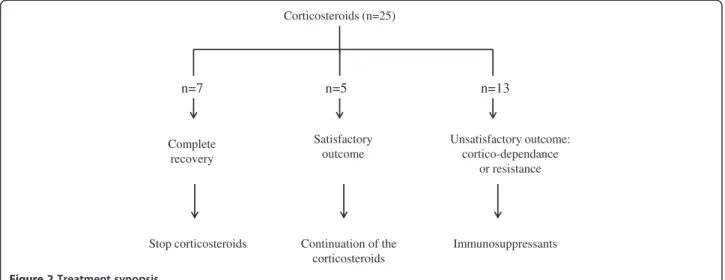 Figure 2 Treatment synopsis.