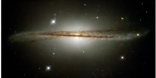 Figure 2.11: Warp of the spiral Galaxy ESO 510-13. Image Credit: NASA’s Hubble Space Telescope