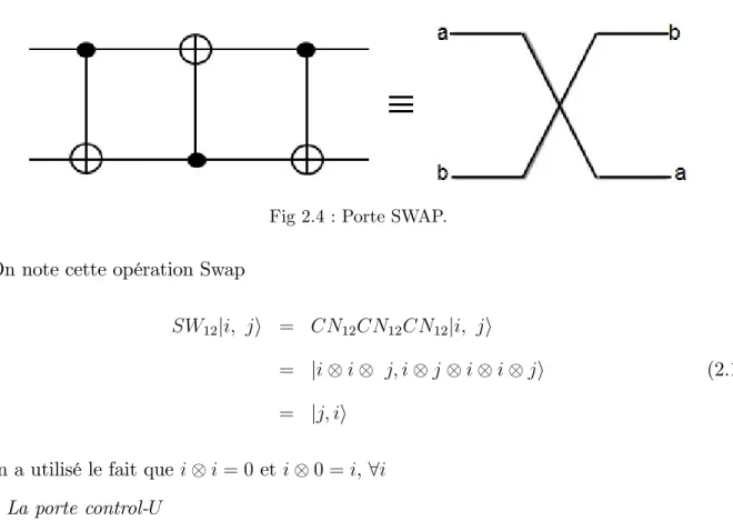 Fig 2.4 : Porte SWAP.