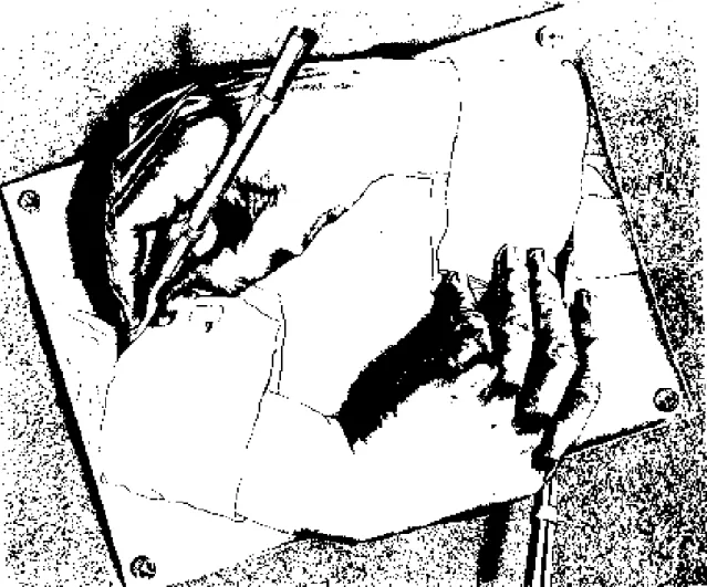 Fig. 1.1 - Mains dessinant de M. C. Escher
