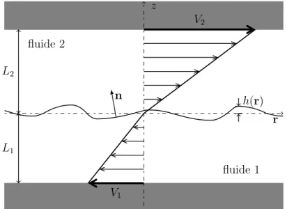 Figure 3.2 – Représentation schématique du système.
