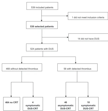 Figure 1. CAVECCAS study flow- chart.