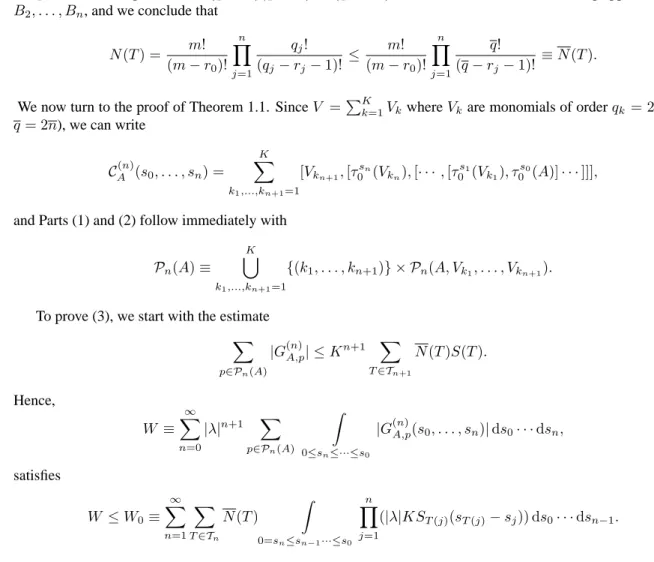 diagram p whose skeleton is T we first have to choose a factor on each line B 1 , . . 