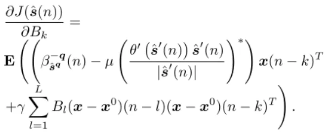 Fig. 1. Average output SNRs versus iterations.