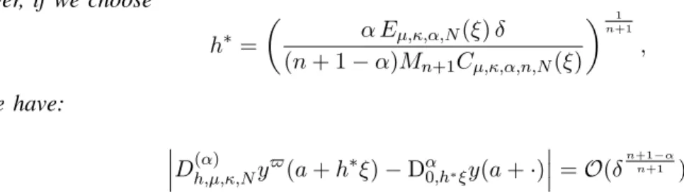 Fig. 1. Signal y and the noisy signal y ̟ (t i ) = sin(5t i ) + 0.077̟(t i ).