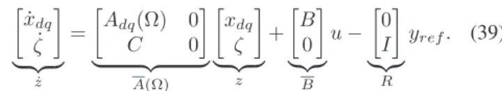 Fig. 2 represents the simulation results when no external torque is added. The velocity tracking is accurate in both cases: it shows that at steady state the desired trajectory is tracked with a precision of 0.1rad.s − 1 for the PDR control.