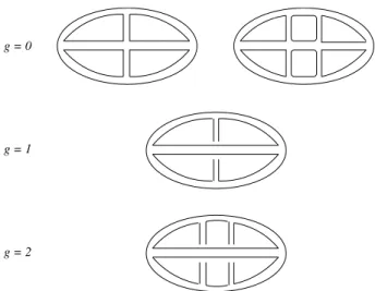 Fig. II.2: Diagrams of different genera.