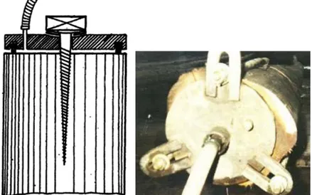 Figure 27 : Tampon de raccordement de première génération utilisé pour le traitement Boucherie 