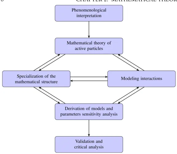 Figure 2.1: Rationale toward the derivation of models.