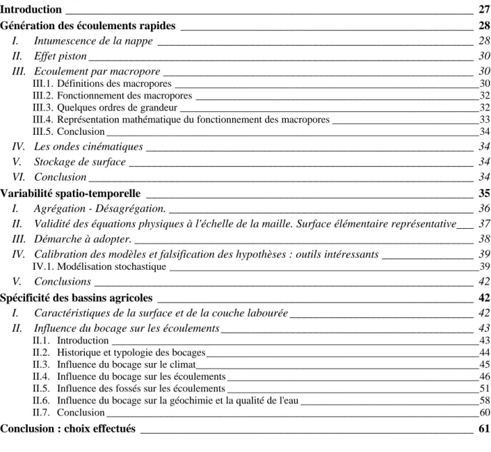 Figure 1 : Schéma synoptique des mécanismes et facteurs intervenant dans le devenir des