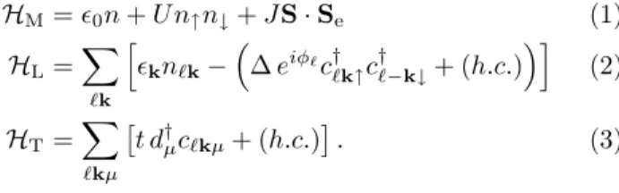Fig. 1 shows the phase diagram of our system, which constitutes the main result. The junction property