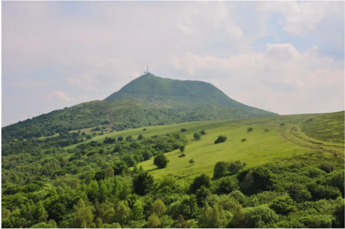 Fig. 1. Measurement site puy-de-Dˆome.