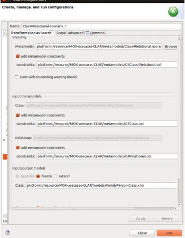 Fig. 14.  TAS  launch conﬁguration  screenshot.