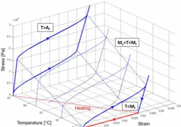 Figure 4. Static behavior of a VMT: markers individuate the  force 