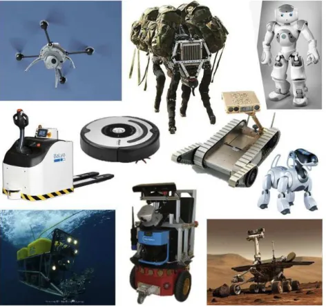 Figure 1.1: Exemple de robots [52].
