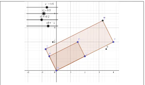 Figure 3. Henry’s technique for finding the matrix M  