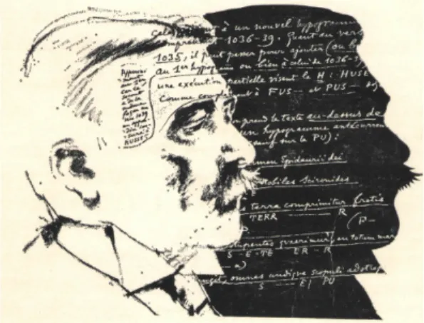 Fig. 1 - Image de couverture de Les deux Saussure, Recherches-Sémiotexte (16) 