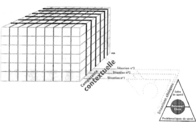Figure  3. La composante contextuelle (OIIQ, 2009b). 