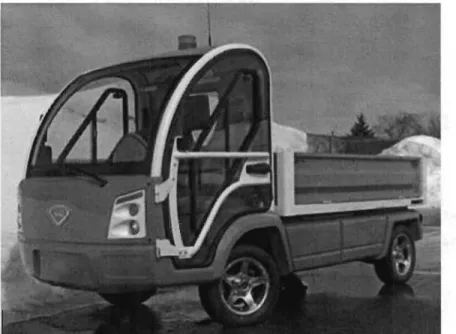 Figure 2-2.  Le véhicule électrique Némo dans sa forme originale. 