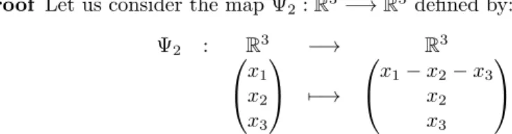 Figure 2: The action of Ψ 2 on two 2-adjacent voxels of P (n, ω).