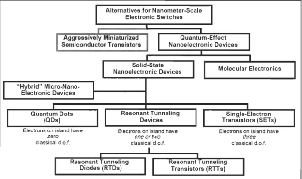Figure 2-2  Nanoelectronic devices 