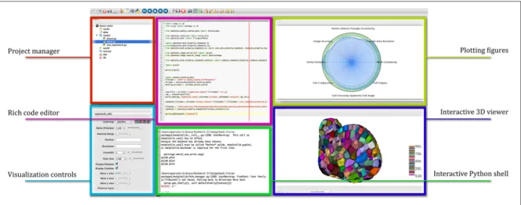 FIGURE 12 | Interaction with a cellular complex mesh in the TissueLab model development platform.