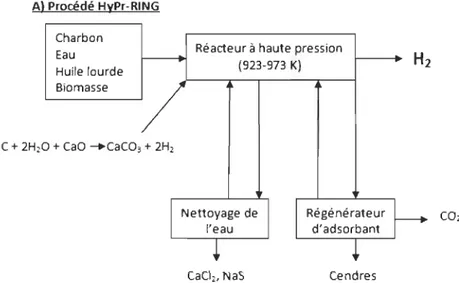 Figure 1.2 : Comparaison de la méthode conventionnelle de gazéification avec la méthode HyPr-RINGI5J