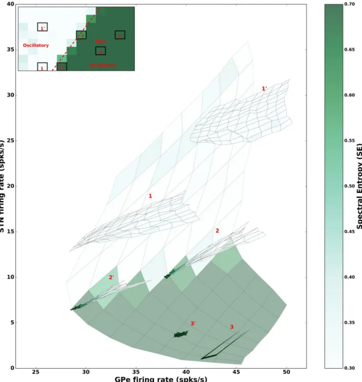 Fig 5. Comparison of firing rate changes induced by the input drive and spike bursting